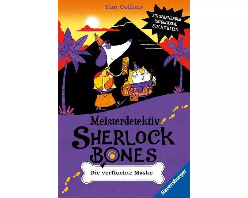 Meisterdetektiv Sherlock Bones, Band 2 - Die verfluchte Maske