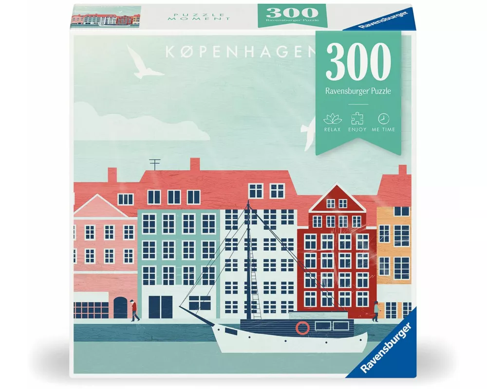 Erwachsenenpuzzle 300 Teile - Kopenhagen