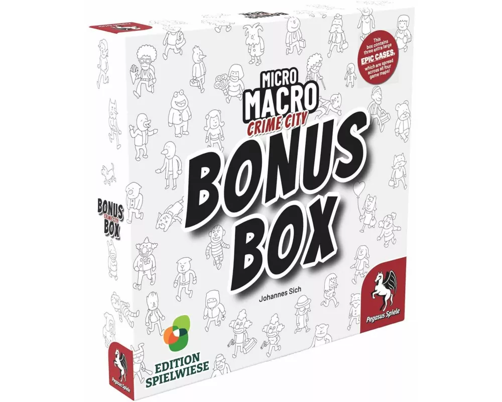 MicroMacro: Crime City - Bonus Box (Edition Spielwiese) (English Edition)
