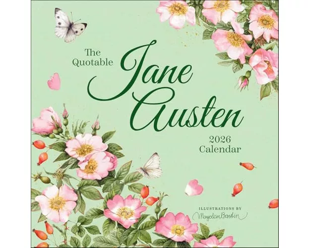 The Quotable Jane Austen 2026 Wall Calendar