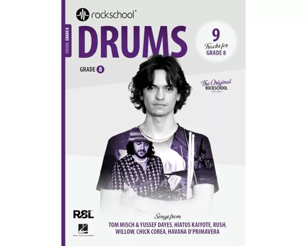Rockschool Drums Grade 8 2024