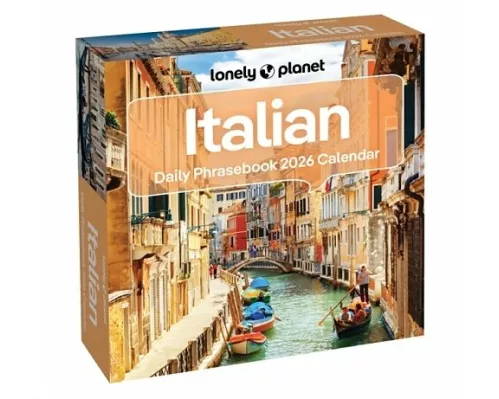 Lonely Planet: Italian Phrasebook 2026 Day-to-Day Calendar