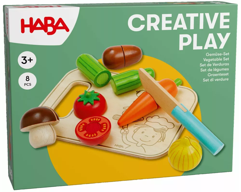 Creative Play Gemüse-Set mit Brettchen
