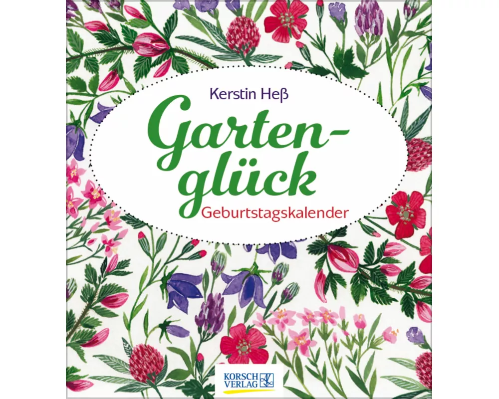 Geburtstagskalender Gartenglück