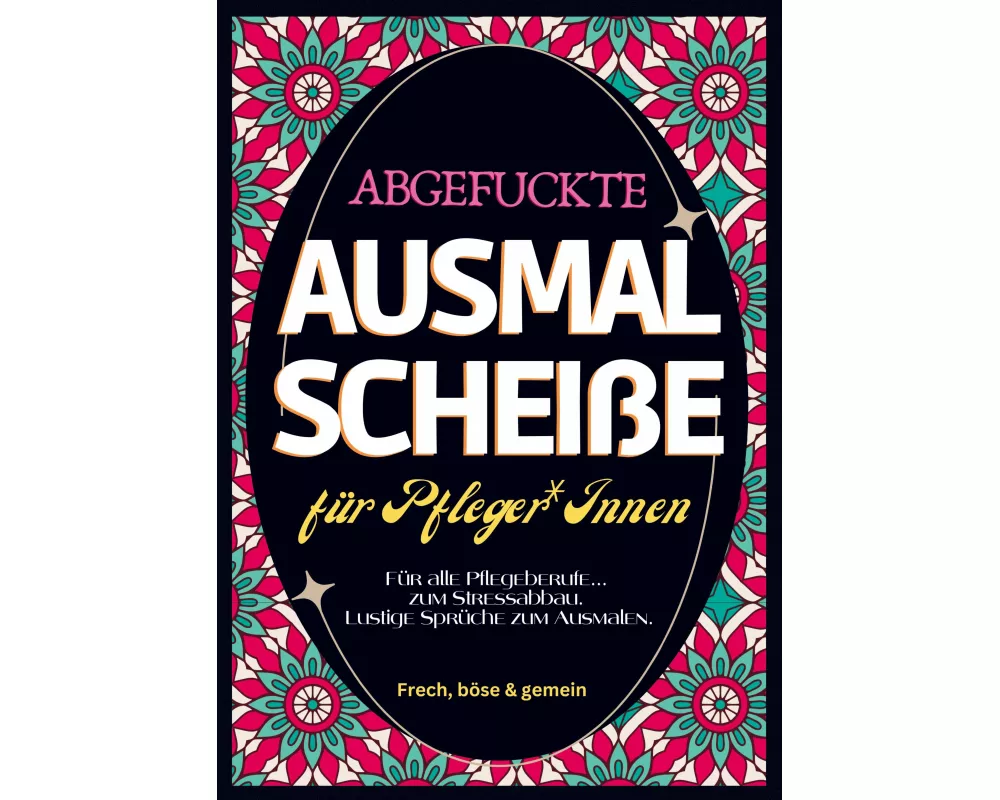 Fluch Malbuch Pflege A4