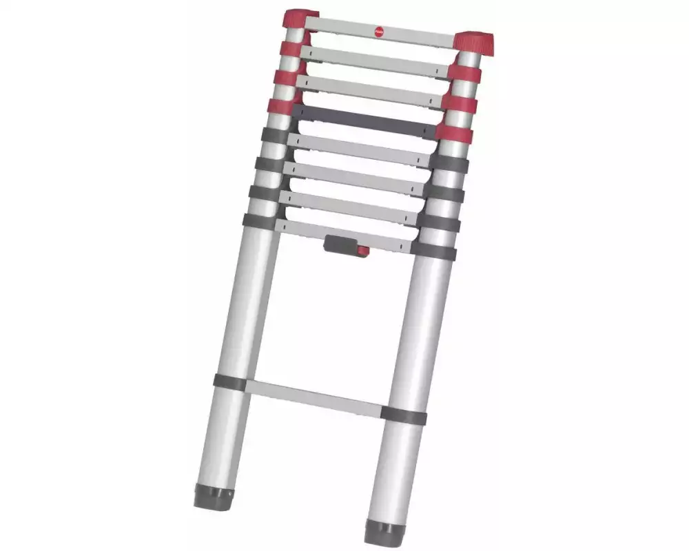 Hailo Teleskop-Anlegeleiter T80 Flexline 260 9 Stufen