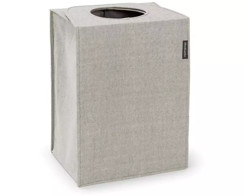 Brabantia Wäschesammler faltbar, 55 Liter, Grau