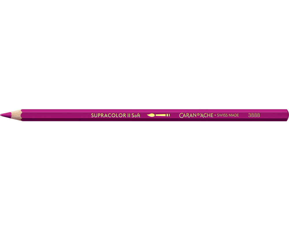 CARAN D'ACHE Farbstifte Supracolor 3,8mm 3888.350 purpurrot