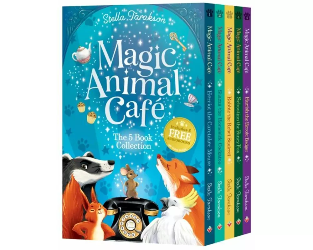 Magic Animal Cafe 5 Book Collection