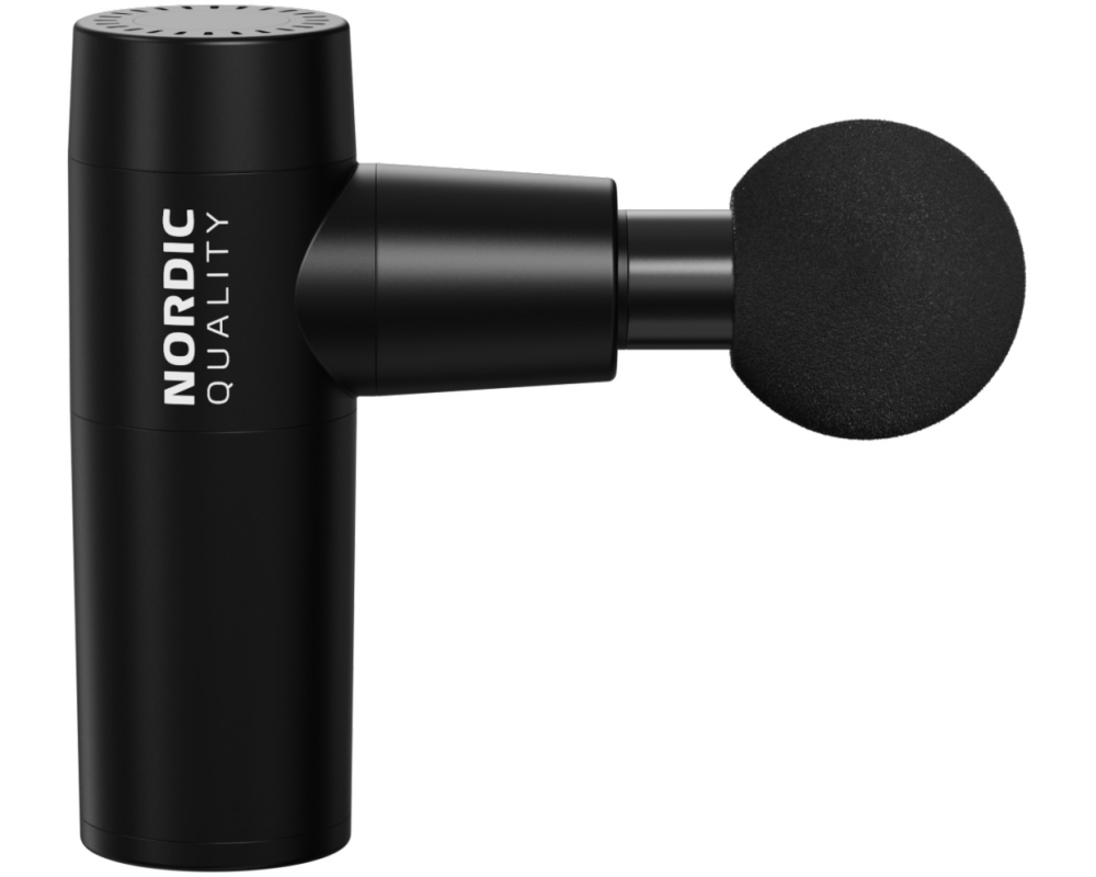 NORDIC Q Mini massage gun 7662012 6 different massage heads