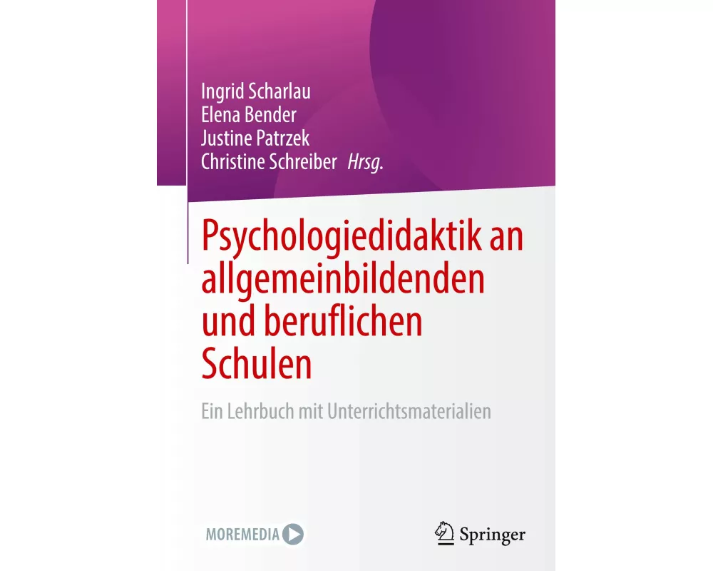 Psychologiedidaktik an allgemeinbildenden und beruflichen Schulen