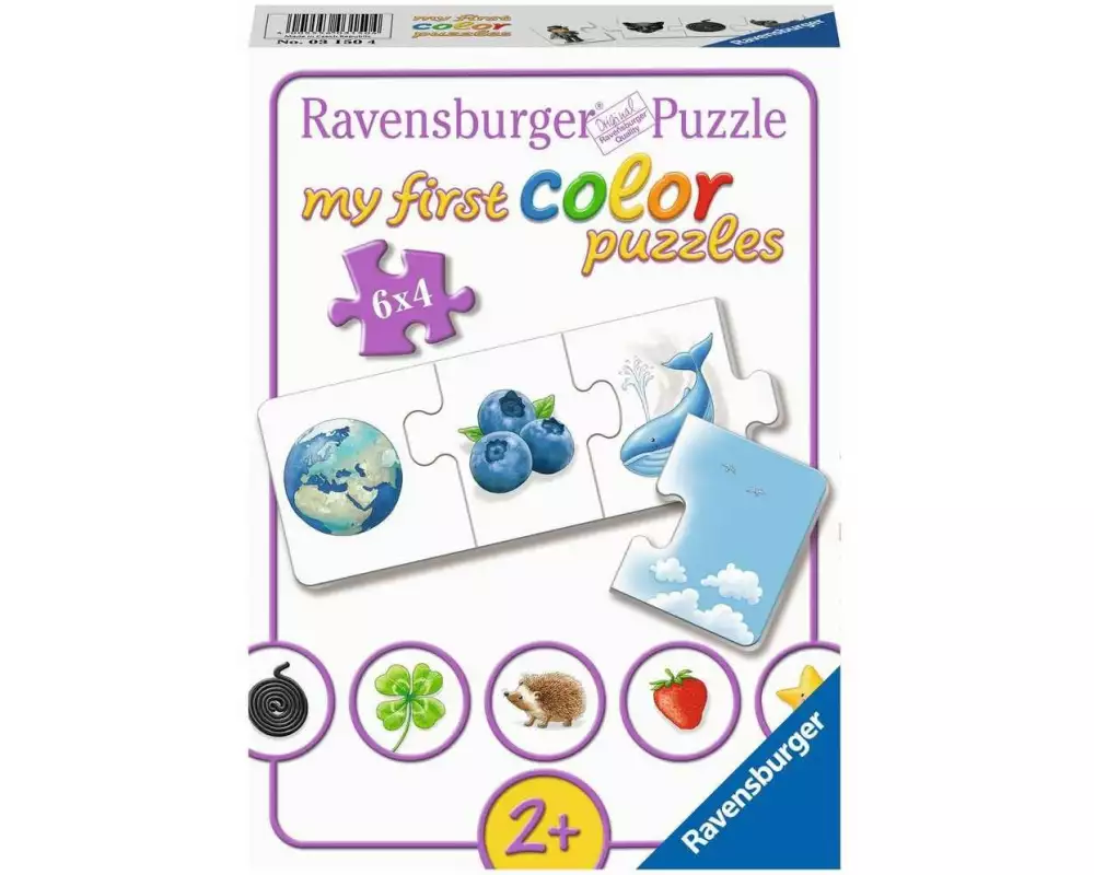 Ravensburger Kleinkinder Puzzle my first color puzzles Farben lernen