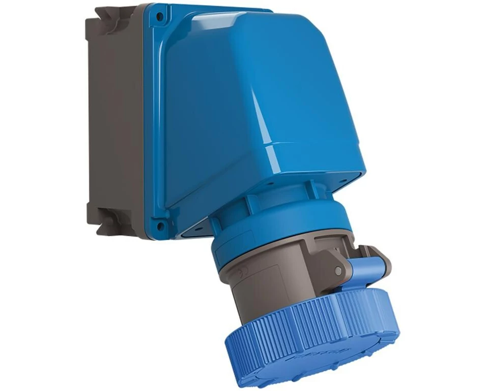 STEFFEN CEE 65° Wand-Steckdose 2LPE 16/3 230 V 6h