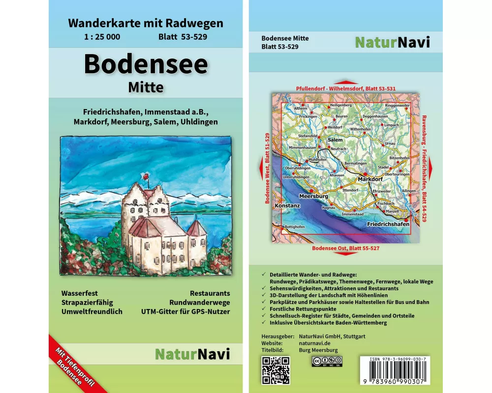 Bodensee Mitte 1 : 25 000, Blatt 53-529