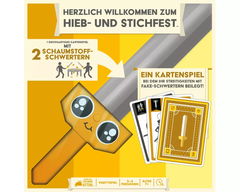 Herzlich Willkommen zum Hieb- und Stichfest