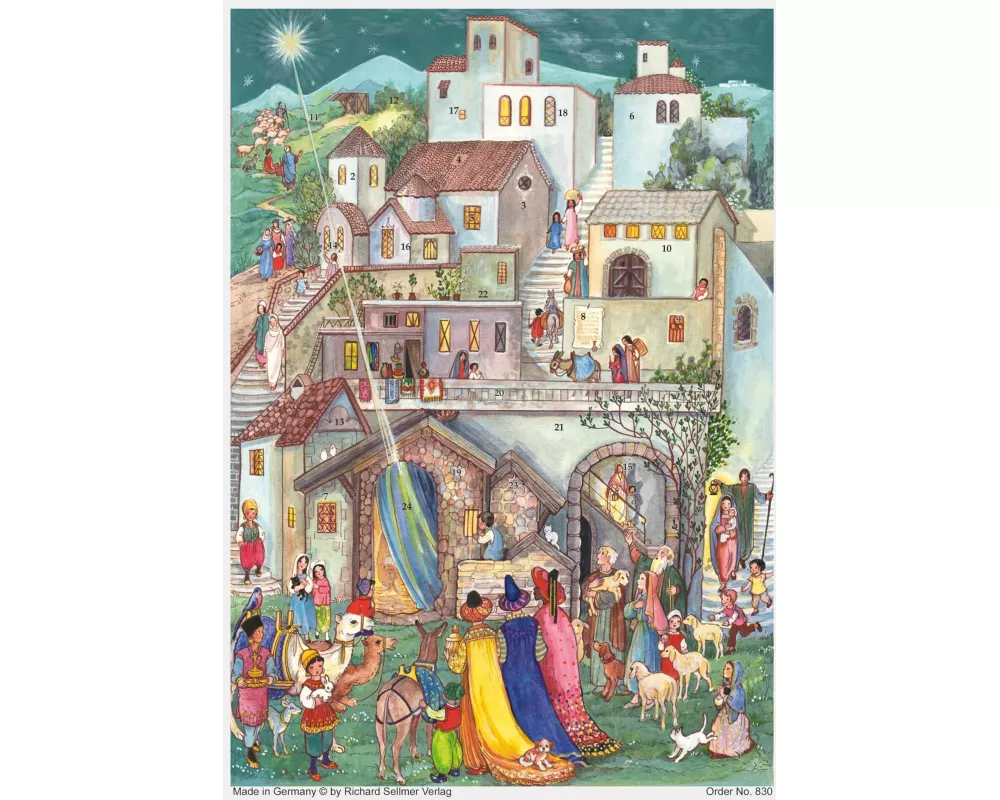 Adventskalender "Heilige Drei Könige in Bethlehem"