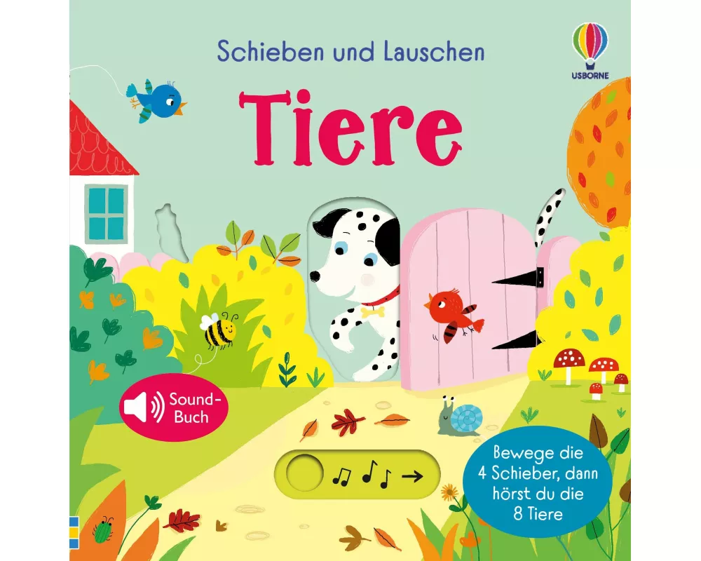 Schieben und Lauschen: Tiere
