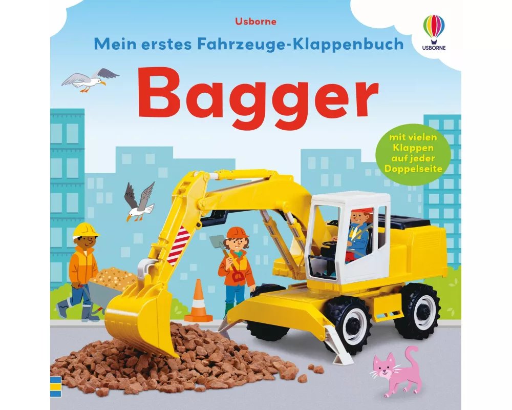 Mein erstes Fahrzeuge-Klappenbuch: Bagger