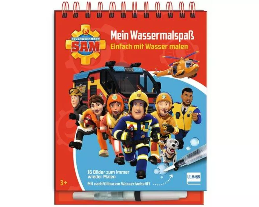 Mein Wassermalspaß – Feuerwehrmann Sam