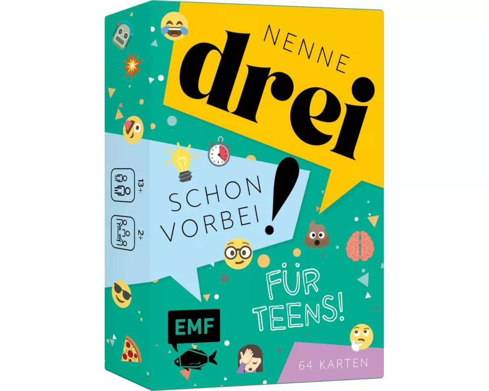Kartenspiel: Nenne drei – schon vorbei! ... für Teens!