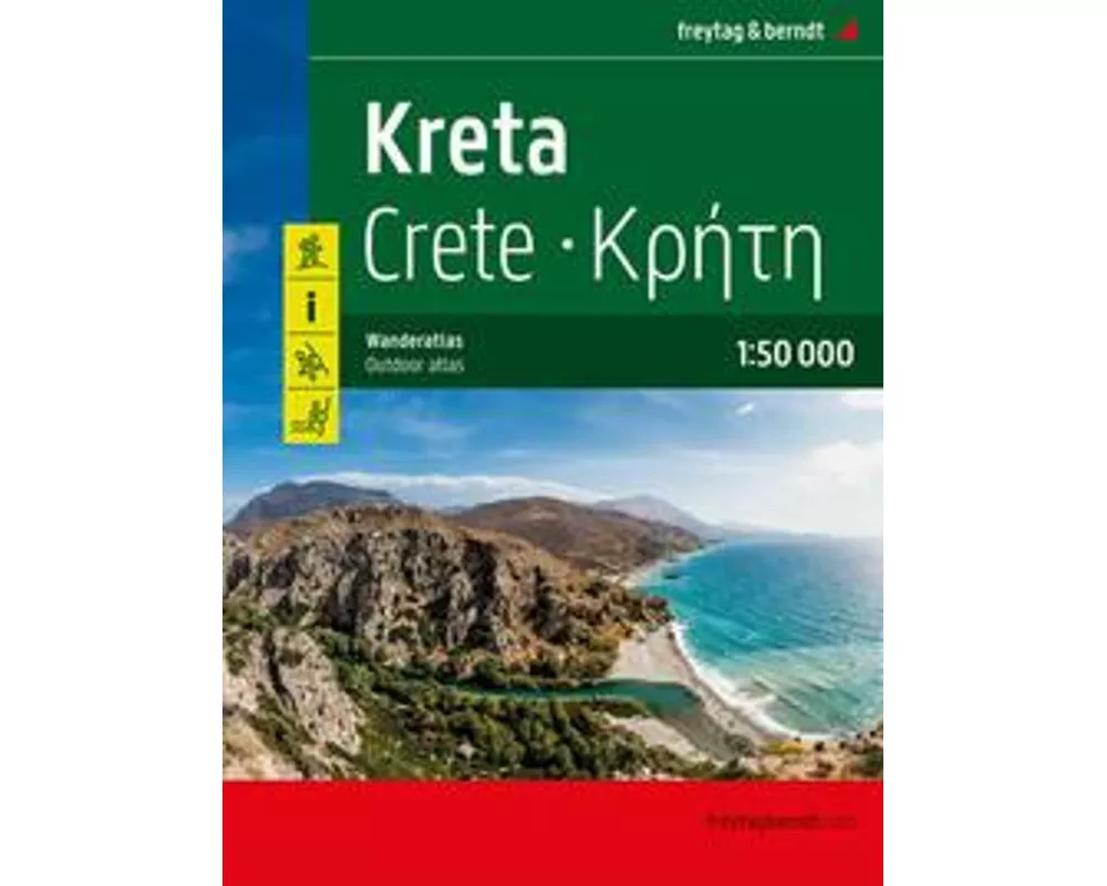freytag & berndt Wanderatlas Kreta 1:50.000