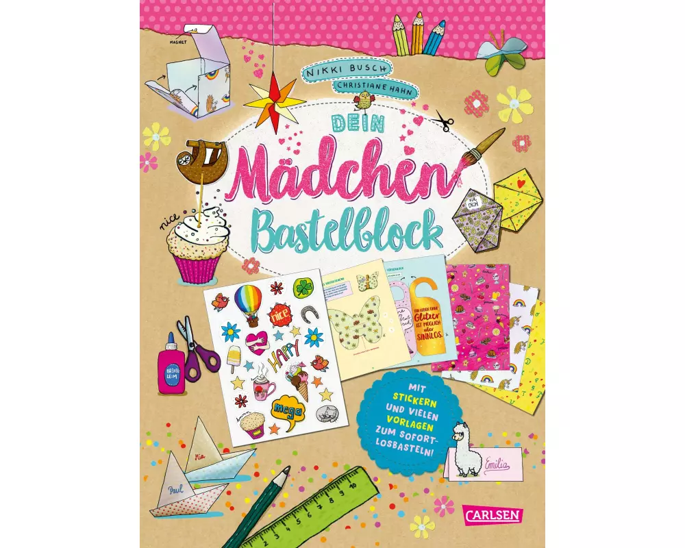 Dein Mädchen-Bastelblock