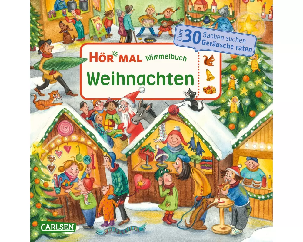 Hör mal (Soundbuch): Wimmelbuch: Weihnachten