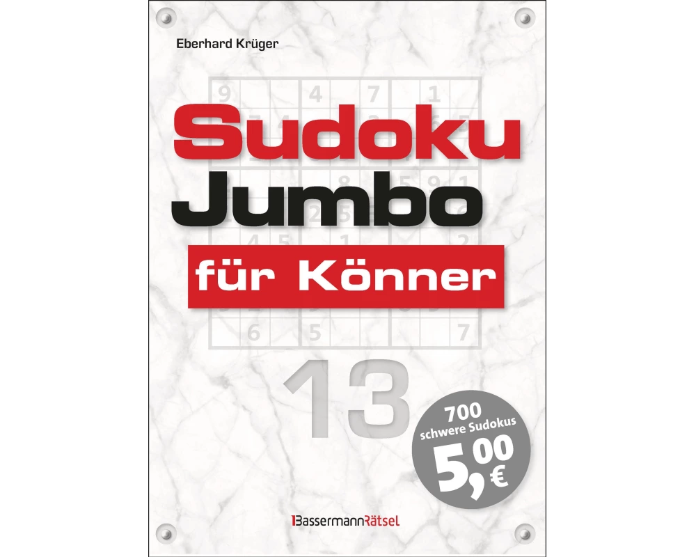 Sudokujumbo für Könner 13