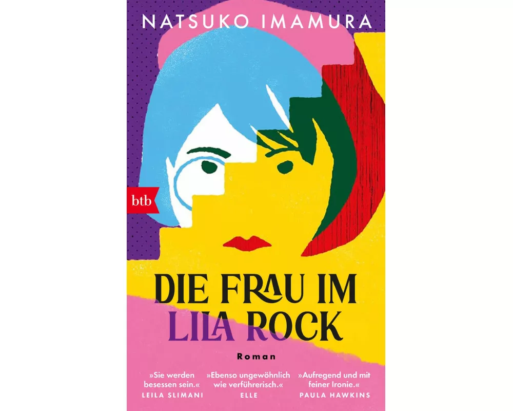 Die Frau im lila Rock