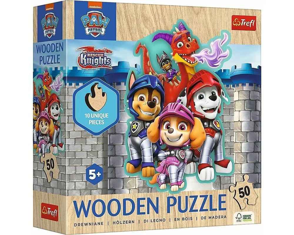 Holz Puzzle Junior 50 - Paw Patrol