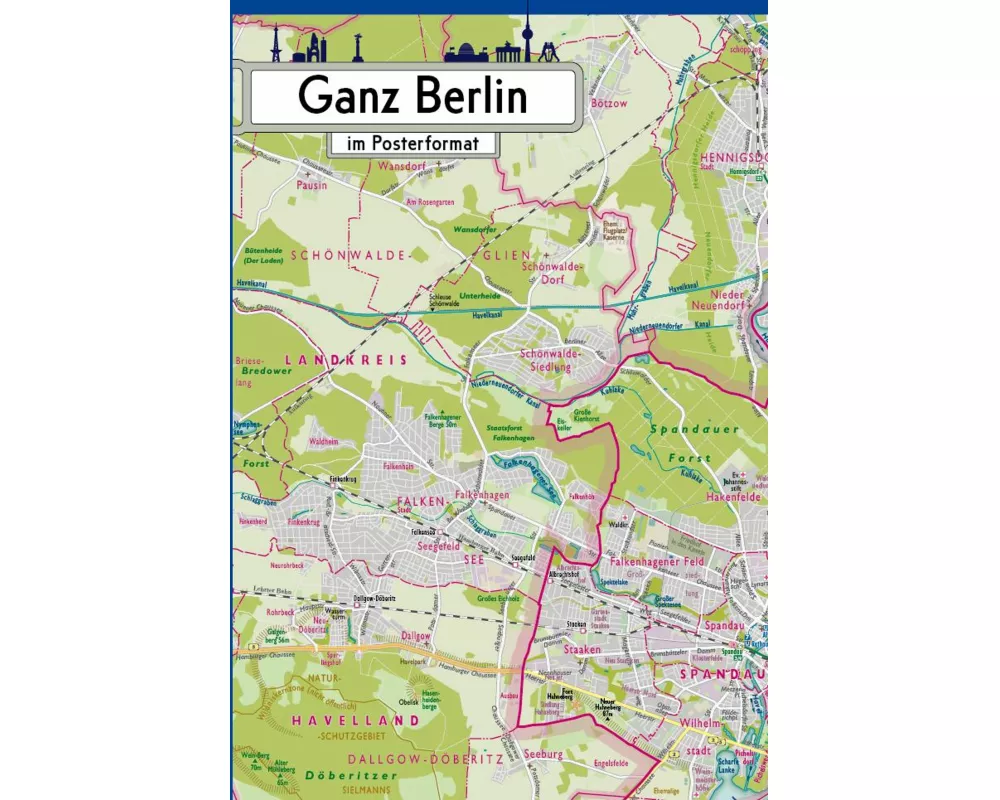 Ganz Berlin im Posterformat