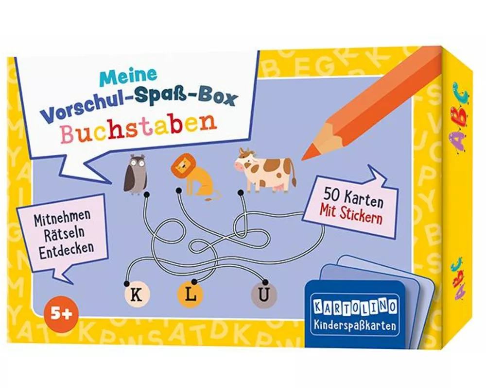 Meine Vorschul-Spaß-Box: Buchstaben