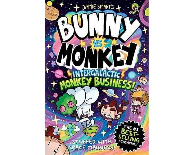 Bunny vs Monkey: Intergalactic Monkey Business! (a Phoenix Comic Book): the instant number one bestselling book from creative genius Jamie Smart