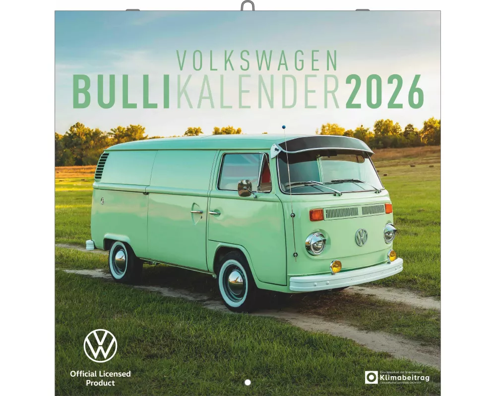 Volkswagen Bulli Kalender 2026