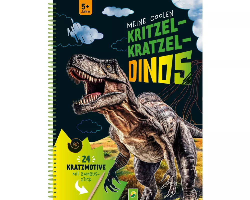 Meine coolen Kritzel-Kratzel-Dinos