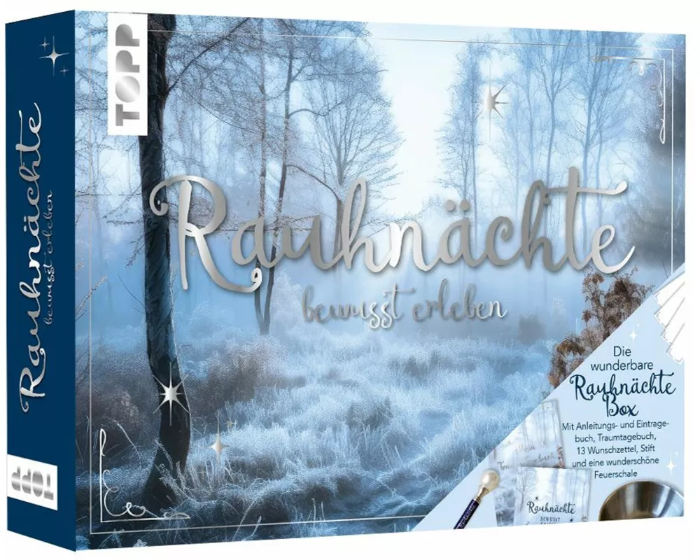 Rauhnächte bewusst erleben - Die wunderbare Rauhnächte-Box. Mit magischem Wünsche-Ritual