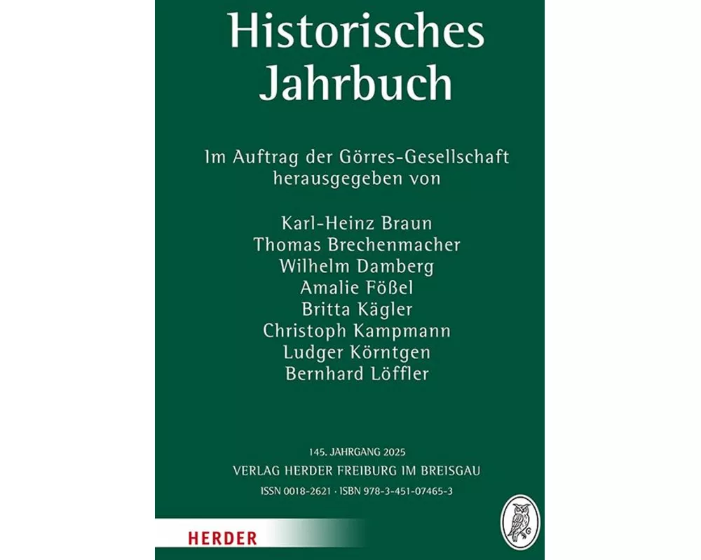 Historisches Jahrbuch 145