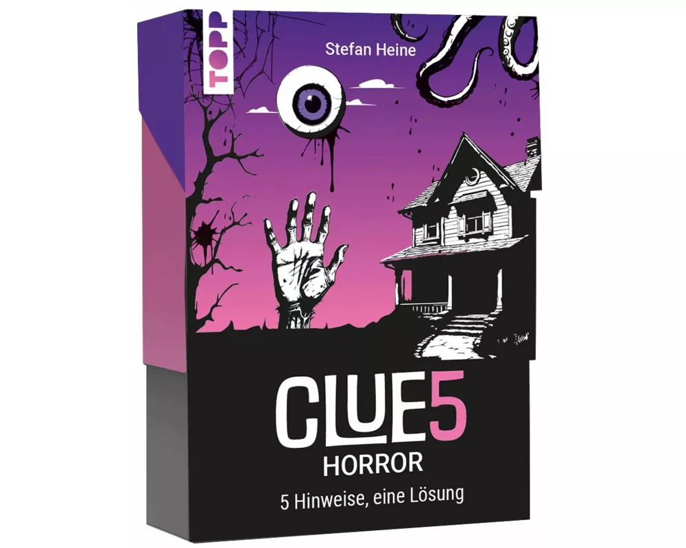 CLUE5 #Horror. 5 Hinweise, nur eine Lösung. Das Trend-Quiz für deine Tasche