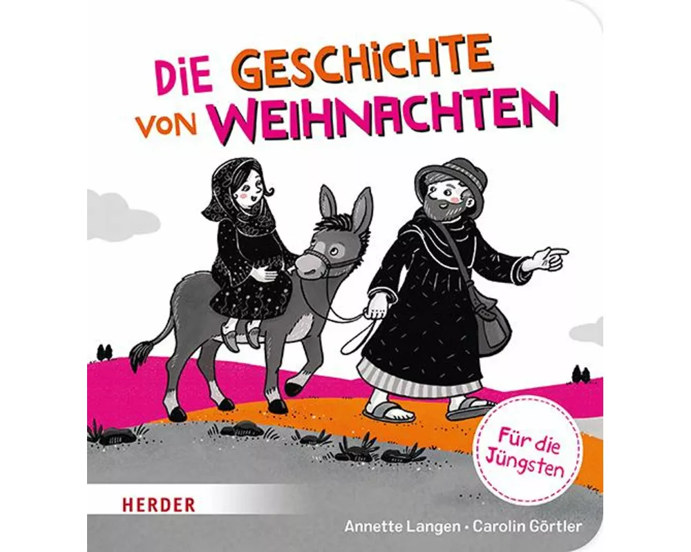 Die Geschichte von Weihnachten Kontrastbuch (Pappbilderbuch)