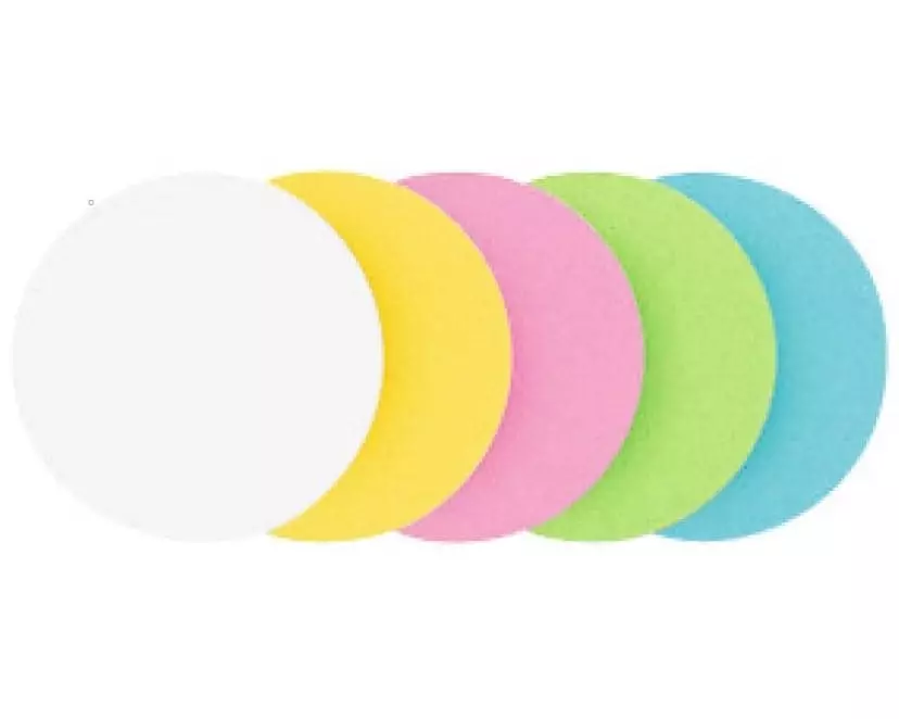 Legamaster Moderationskarten Kreis Ø 19 cm Sortiert, 500 Stück