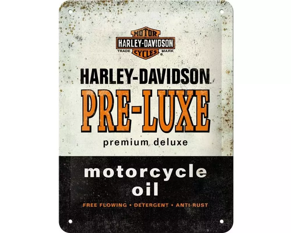 Nostalgic Art Schild Harley Davidson 15 x 20 cm, Metall