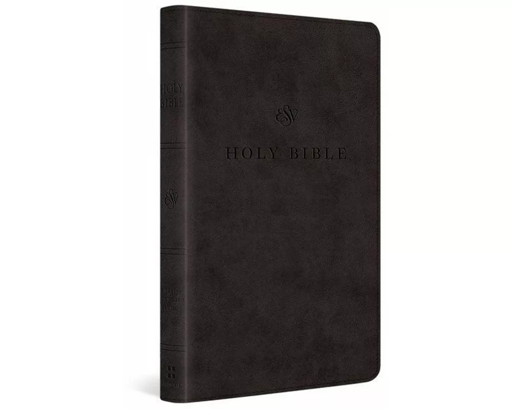 ESV Premium Church Bible, Large Print, Red Letter (Trutone, Black)
