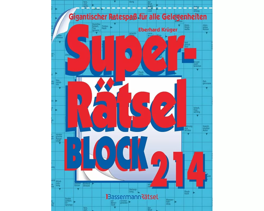 Superrätselblock 214 (5 Exemplare à 4,99 €)