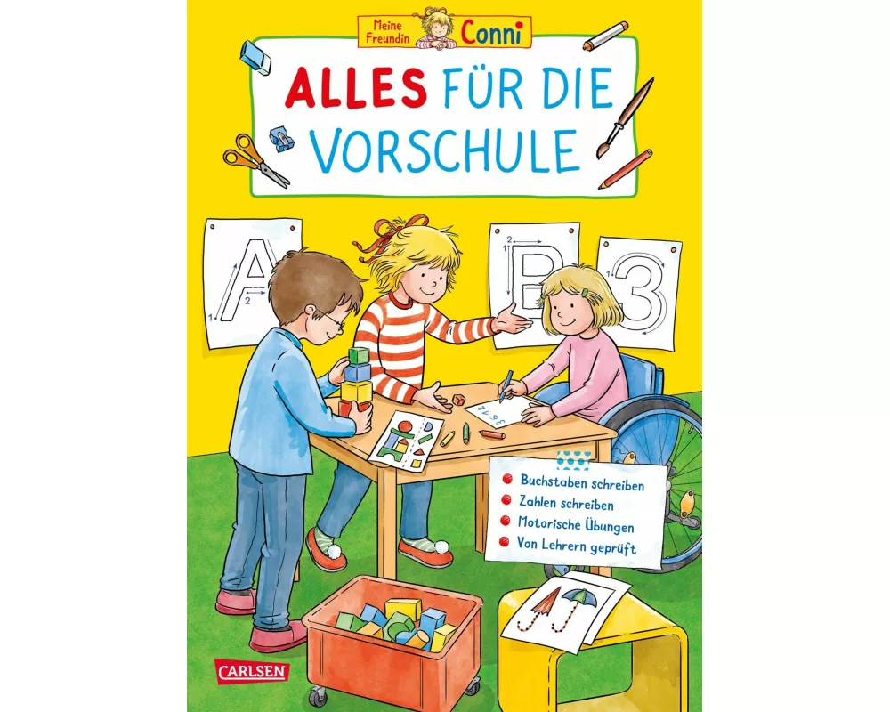 Conni Gelbe Reihe (Beschäftigungsbuch): Alles für die Vorschule