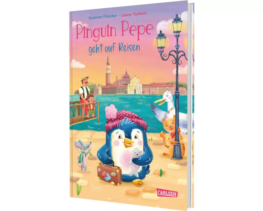 Pinguin Pepe geht auf Reisen