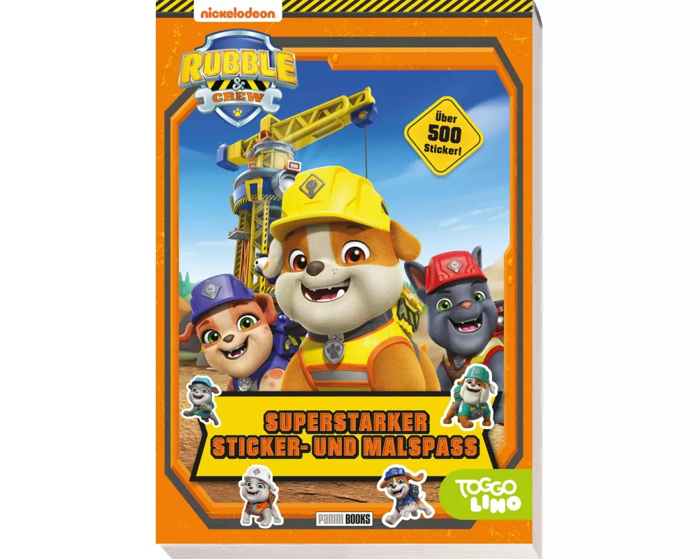 Rubble & Crew: Superstarker Sticker- und Malspaß