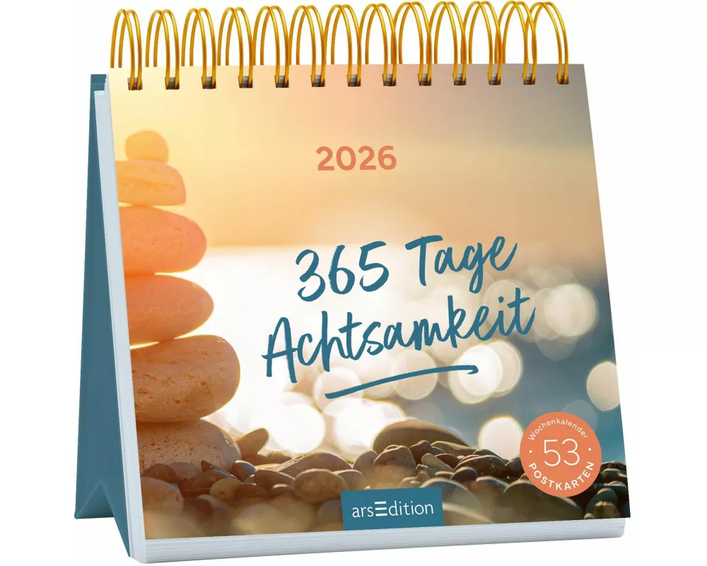 Postkartenkalender 365 Tage Achtsamkeit 2026