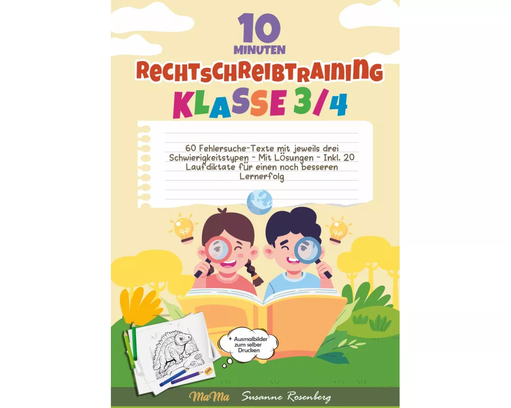 10 Minuten Rechtschreibtraining Klasse 3/4