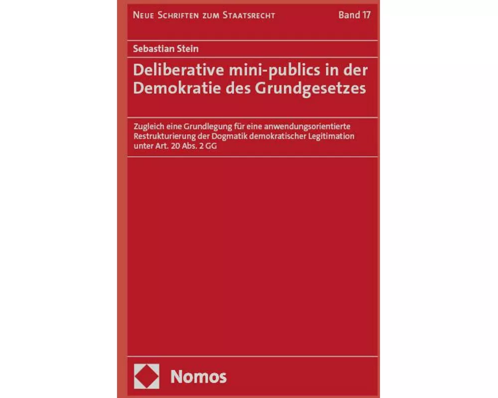 Deliberative mini-publics in der Demokratie des Grundgesetzes
