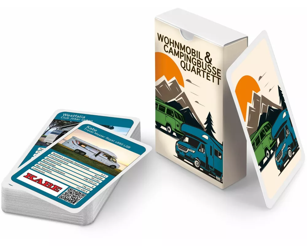 Das Wohnmobil & Campingbusse Quartett